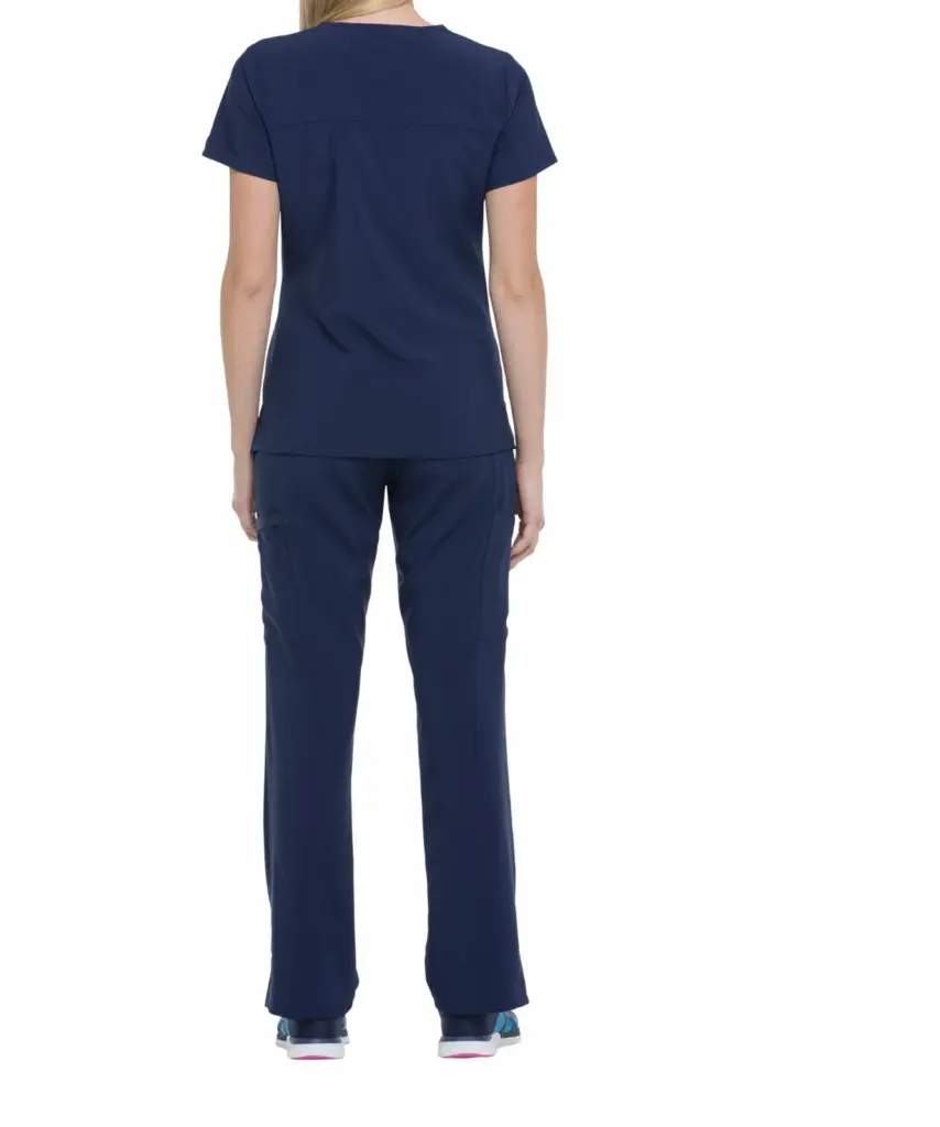Wikkeltop voor dames, navy — productfoto 14
