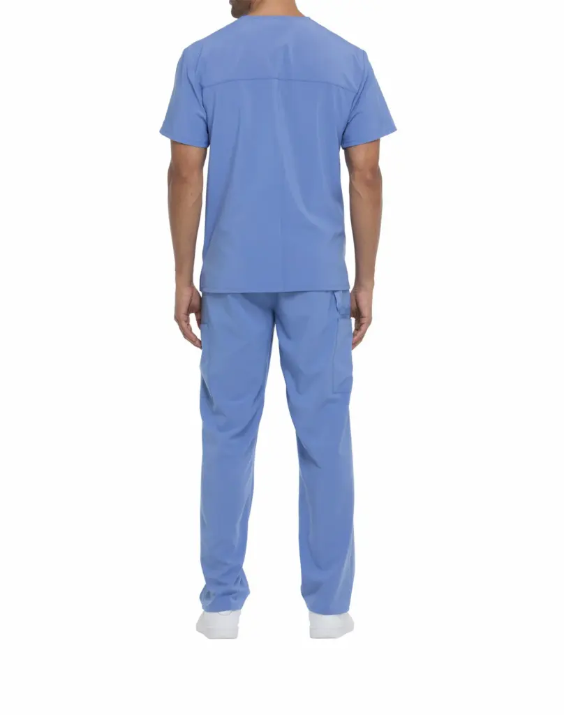 Tuniek met V-hals voor heren, ciel — productfoto 15