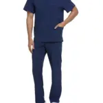 Tuniek met V-hals voor heren, navy — productfoto 16
