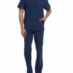 Tuniek met V-hals voor heren, navy — productfoto 17