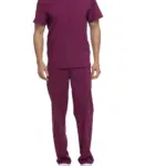 Tuniek met V-hals voor heren, wine — productfoto 29