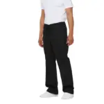 Uniseks Broek met trekkoordje standard taille, black — productfoto 5