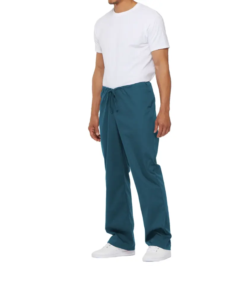 PS_DKE83006-S_CARIBBEANBLUE - Hidalgo-werbeartikel Uniseks Broek met trekkoordje standard taille, caribbean blue — productfoto 8
