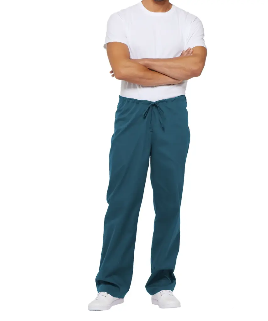 PS_DKE83006_CARIBBEANBLUE - Hidalgo-werbeartikel Uniseks Broek met trekkoordje standard taille, caribbean blue — productfoto 9