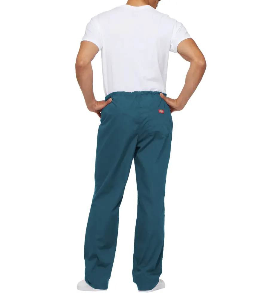 PS_DKE83006-B_CARIBBEANBLUE - Hidalgo-werbeartikel Uniseks Broek met trekkoordje standard taille, caribbean blue — productfoto 10