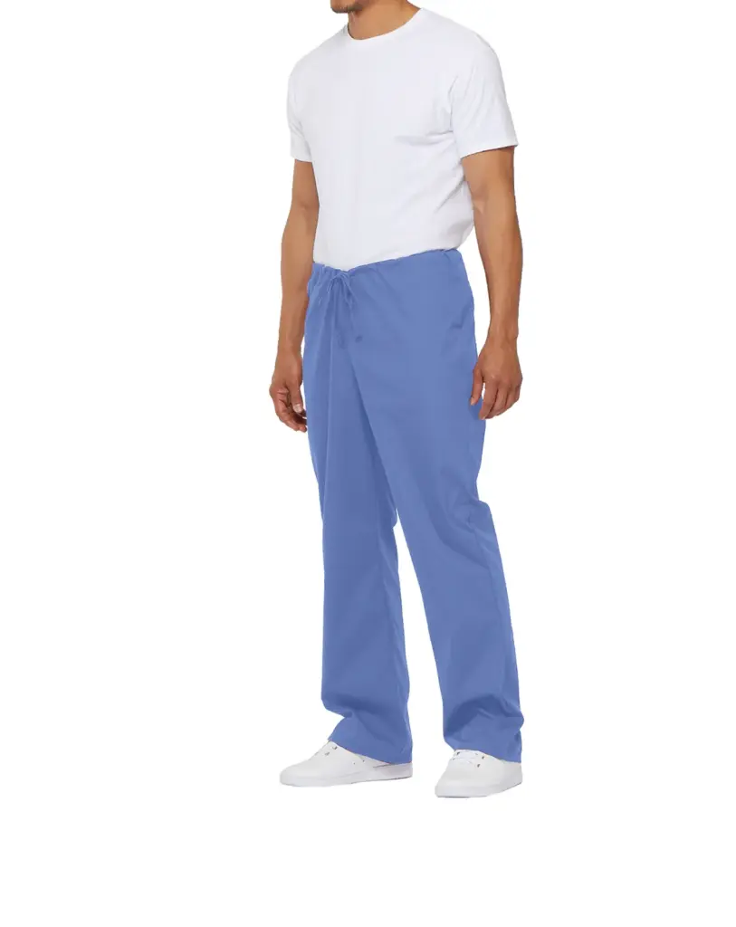 PS_DKE83006-S_CIEL - Hidalgo-werbeartikel Uniseks Broek met trekkoordje standard taille, ciel — productfoto 11