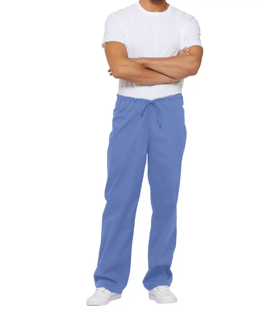 PS_DKE83006_CIEL - Hidalgo-werbeartikel Uniseks Broek met trekkoordje standard taille, ciel — productfoto 12