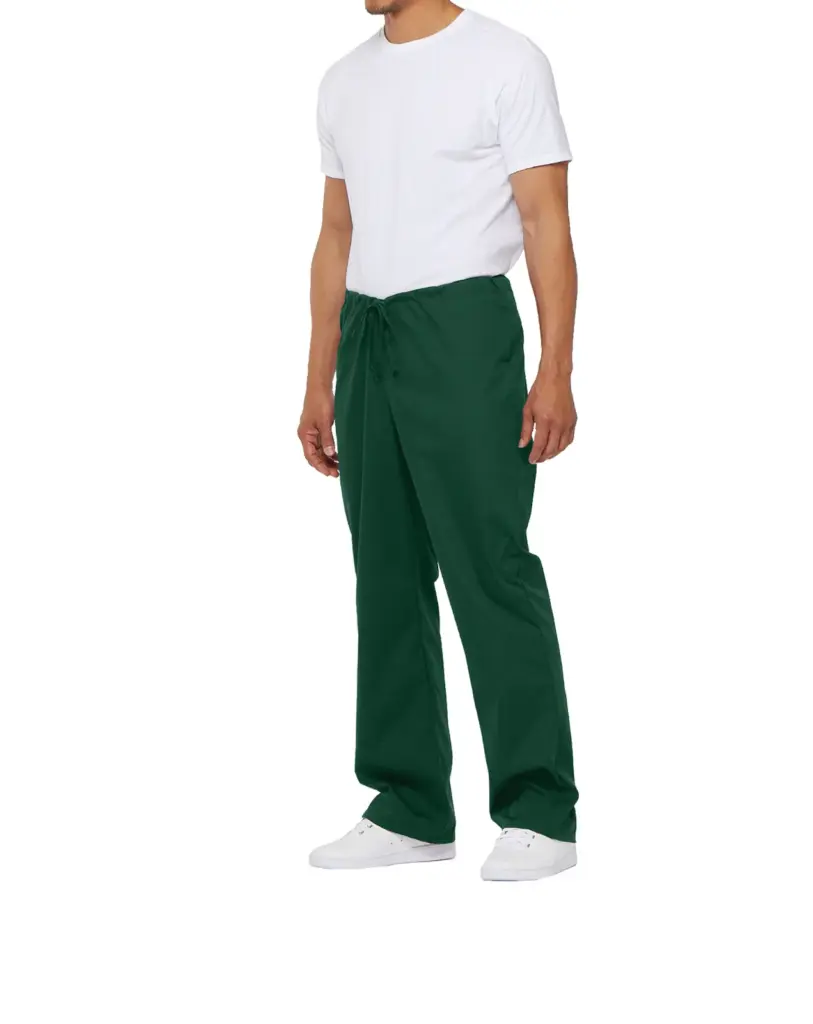 PS_DKE83006-S_HUNTERGREEN - Hidalgo-werbeartikel Uniseks Broek met trekkoordje standard taille, hunter green — productfoto 16