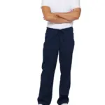 PS_DKE83006_NAVY - Hidalgo-werbeartikel Uniseks Broek met trekkoordje standard taille, navy — productfoto 20
