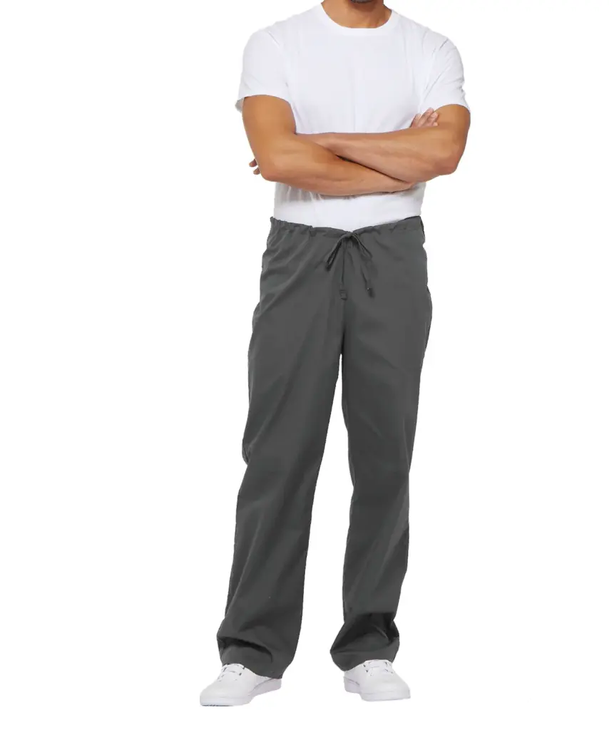 PS_DKE83006_PEWTER - Hidalgo-werbeartikel Uniseks Broek met trekkoordje standard taille, pewter — productfoto 23