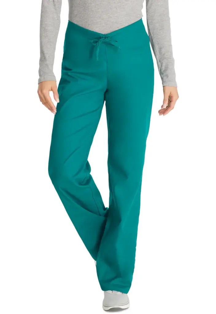 PS_DKE83006_TEALBLUE - Hidalgo-werbeartikel Uniseks Broek met trekkoordje standard taille, teal blue — productfoto 28