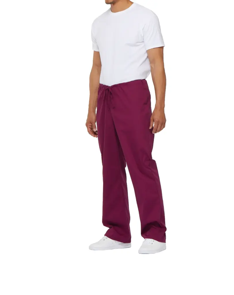 PS_DKE83006-S_WINE - Hidalgo-werbeartikel Uniseks Broek met trekkoordje standard taille, wine — productfoto 33