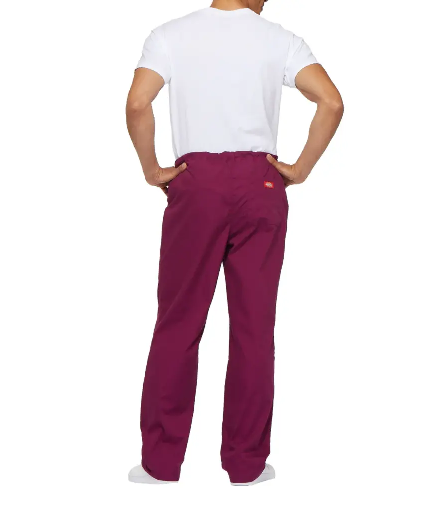 PS_DKE83006-B_WINE - Hidalgo-werbeartikel Uniseks Broek met trekkoordje standard taille, wine — productfoto 35