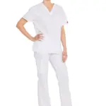 Uniseks tuniek met V-hals