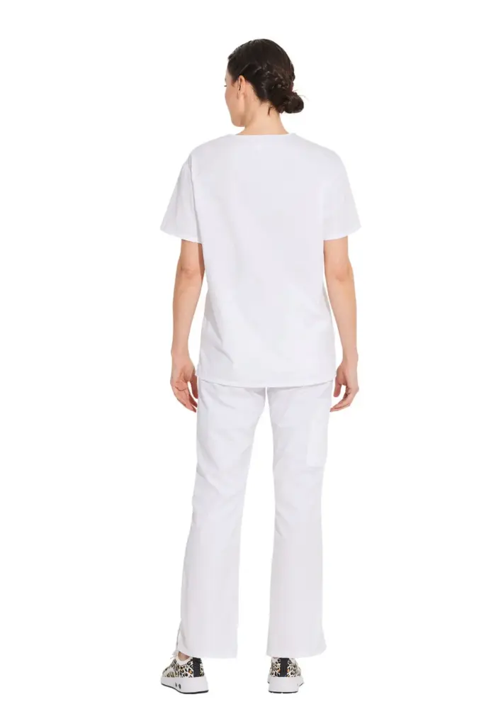 Uniseks tuniek met V-hals — productfoto 2
