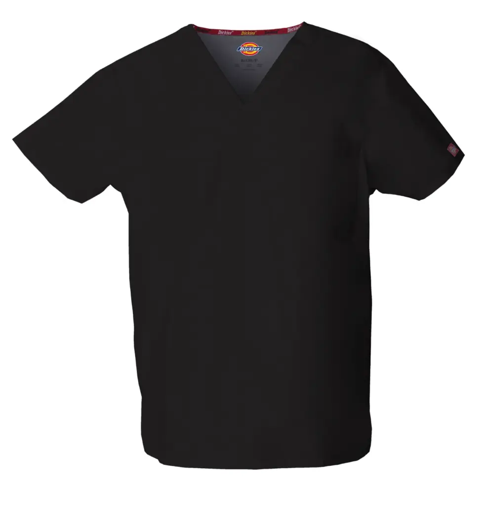 Uniseks tuniek met V-hals, black — productfoto 7