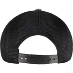 Tweekleurige pet met mesh, melange charcoal / black — productfoto 14