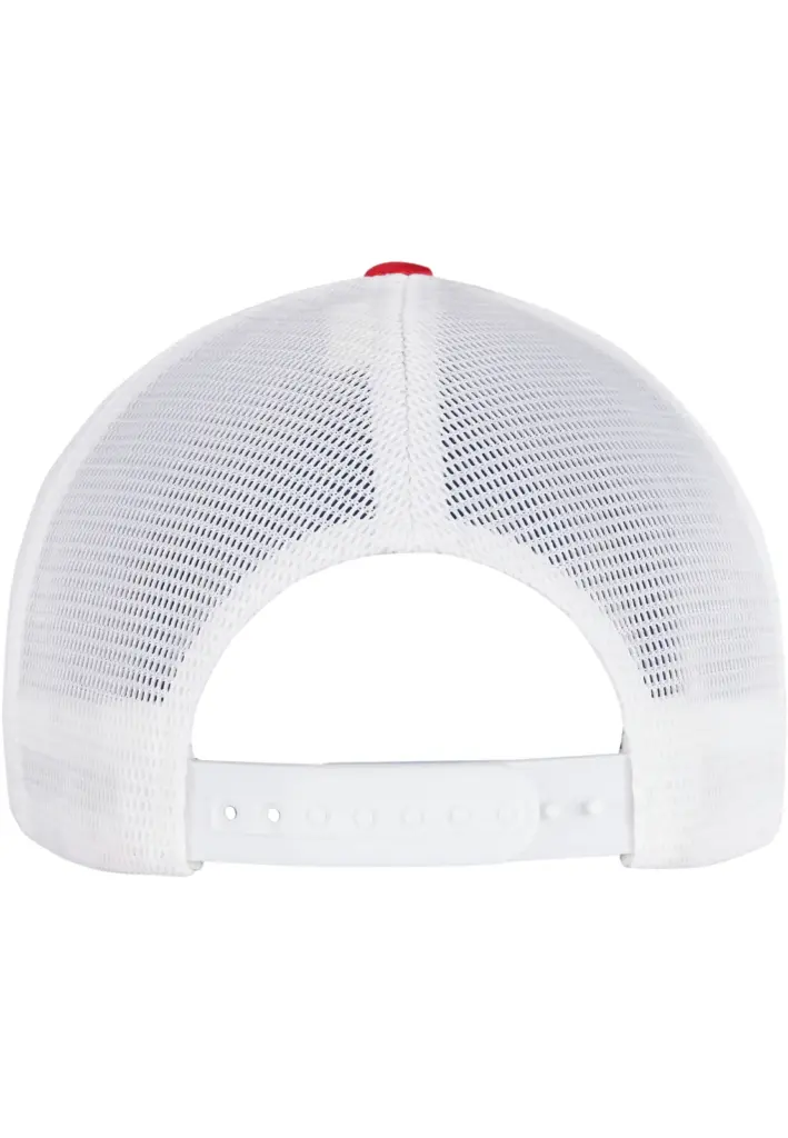 Tweekleurige pet met mesh, red / white — productfoto 26