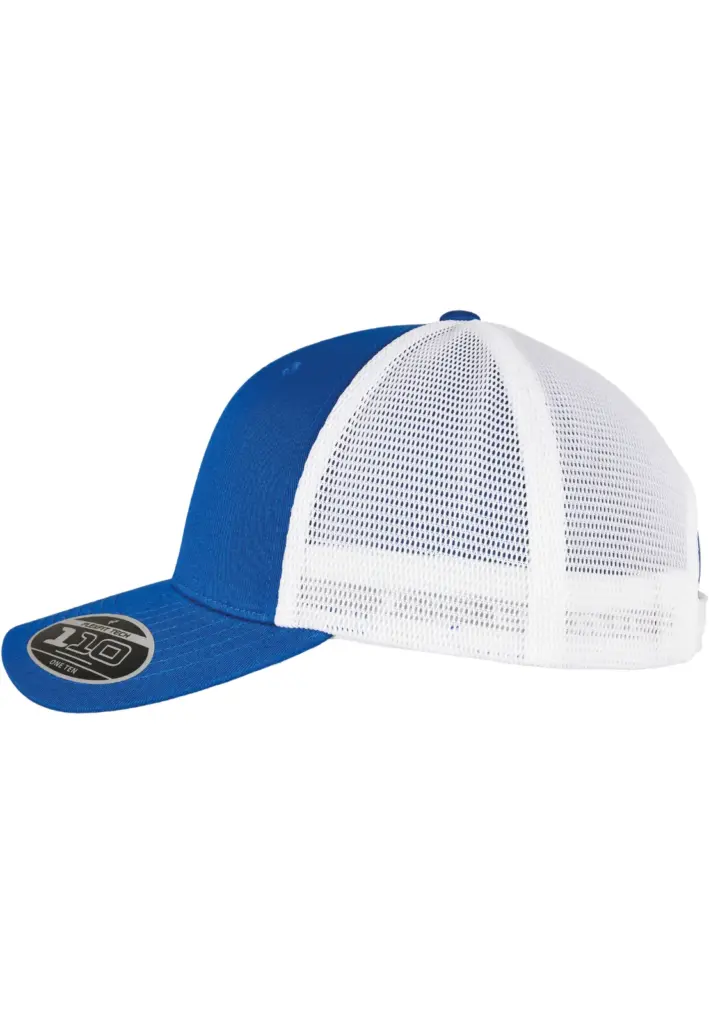 Tweekleurige pet met mesh, royal / white — productfoto 27
