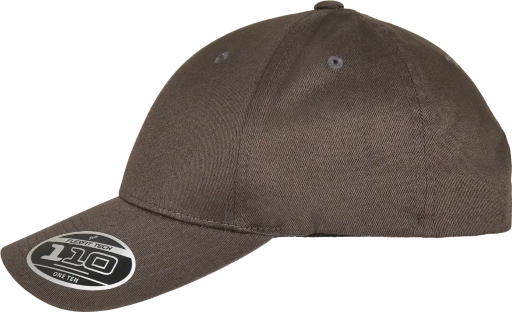 PS_FL110OC-S_DARKGREY - Hidalgo-werbeartikel Pet Flexfit Pro-Formance, dark grey — productfoto 6