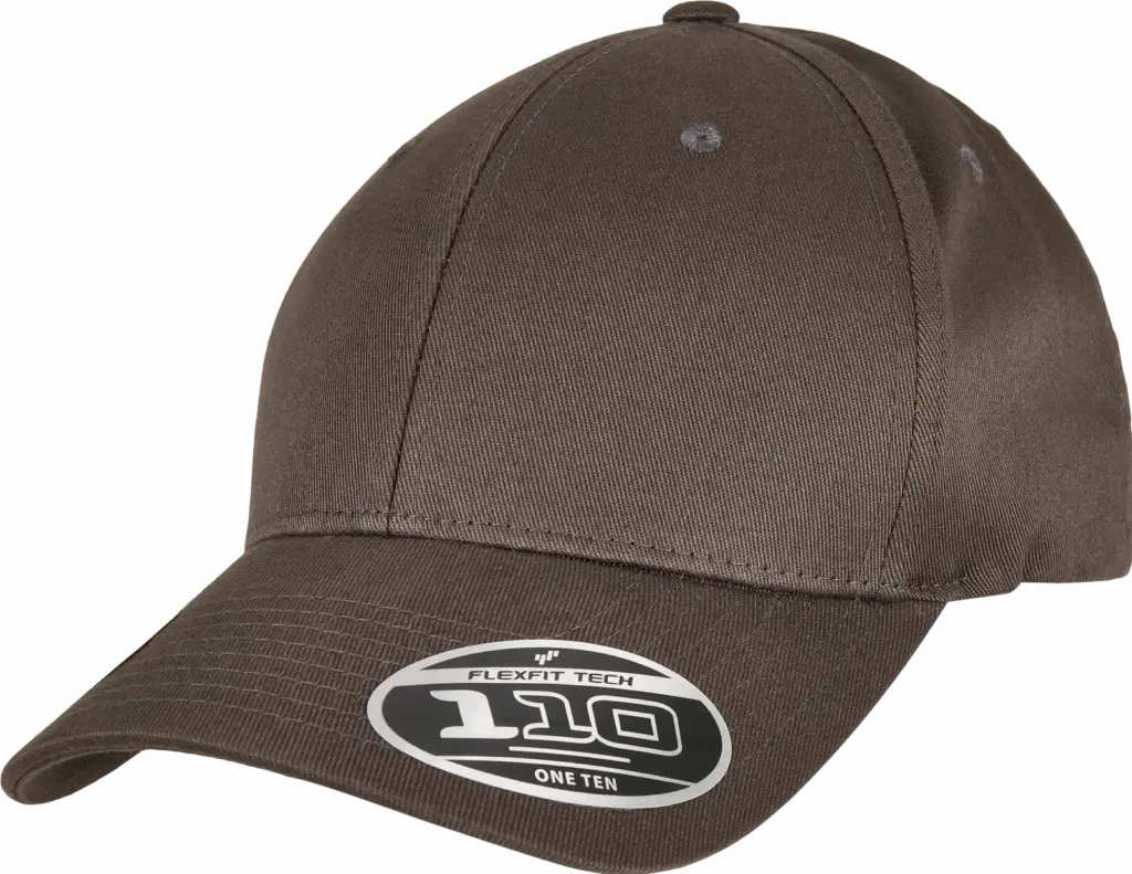 PS_FL110OC-FS_DARKGREY - Hidalgo-werbeartikel Pet Flexfit Pro-Formance, dark grey — productfoto 7