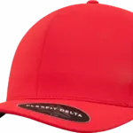 PS_FL180-FS_RED - Hidalgo-werbeartikel Pet Flexfit Delta — productfoto 31