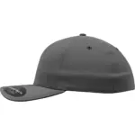 PS_FL180-S_DARKGREY - Hidalgo-werbeartikel Pet Flexfit Delta, dark grey — productfoto 6
