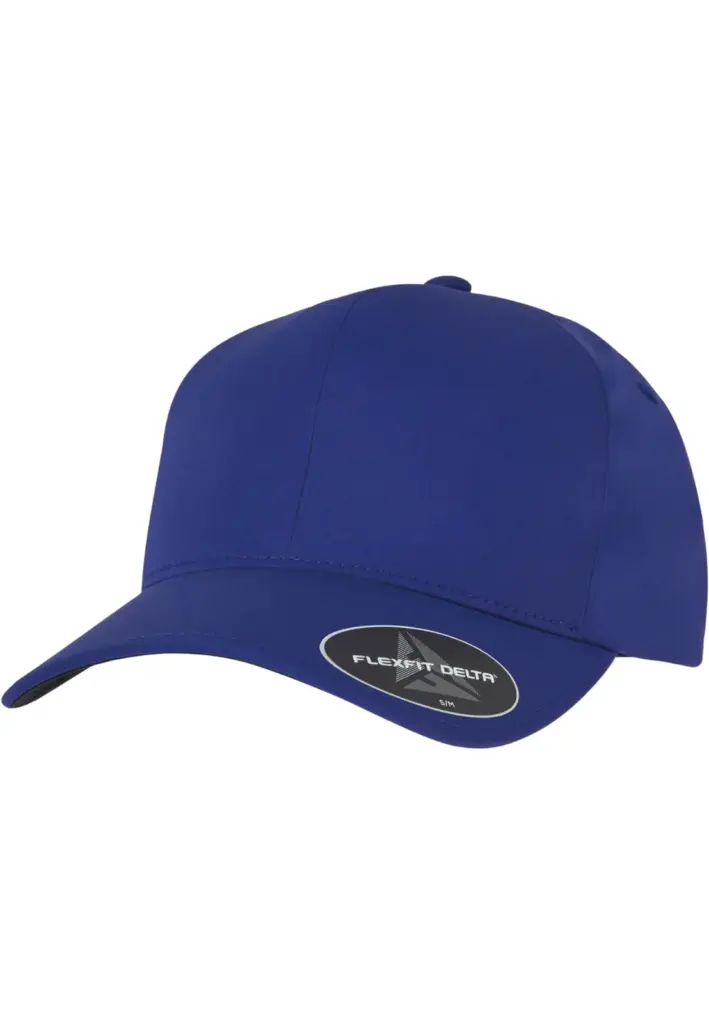 PS_FL180-FS-2_DARKROYAL - Hidalgo-werbeartikel Pet Flexfit Delta, dark royal — productfoto 10