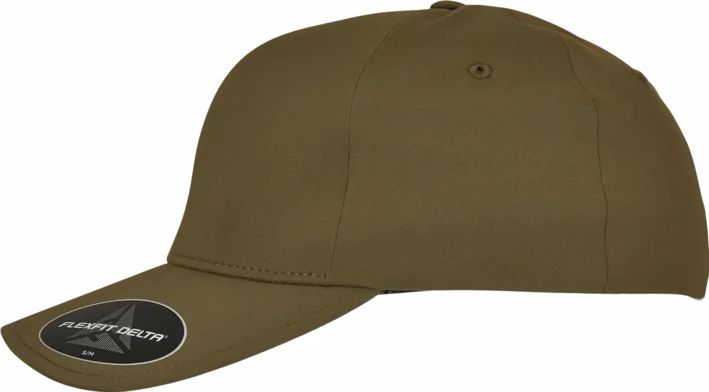 PS_FL180-S_OLIVE - Hidalgo-werbeartikel Pet Flexfit Delta, olive — productfoto 21