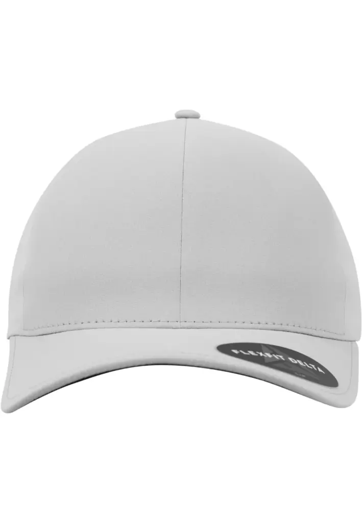 PS_FL180_SILVER - Hidalgo-werbeartikel Pet Flexfit Delta, silver — productfoto 40