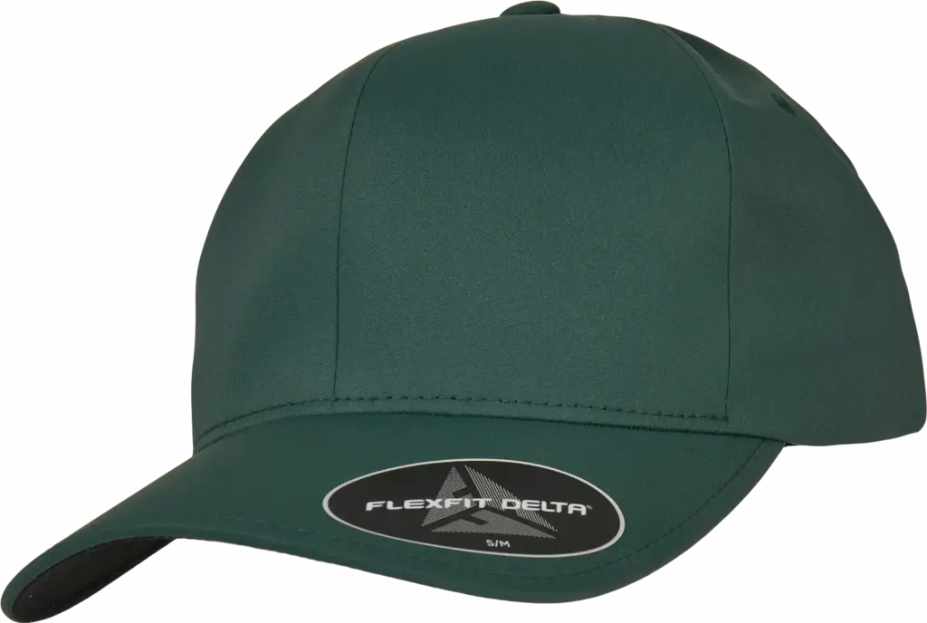 PS_FL180-FS_SPRUCE - Hidalgo-werbeartikel Pet Flexfit Delta, spruce — productfoto 43
