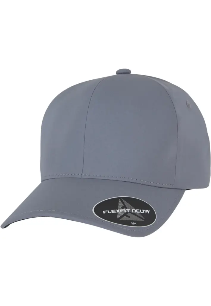 PS_FL180-FS_STONEGREY - Hidalgo-werbeartikel Pet Flexfit Delta, stone grey — productfoto 48