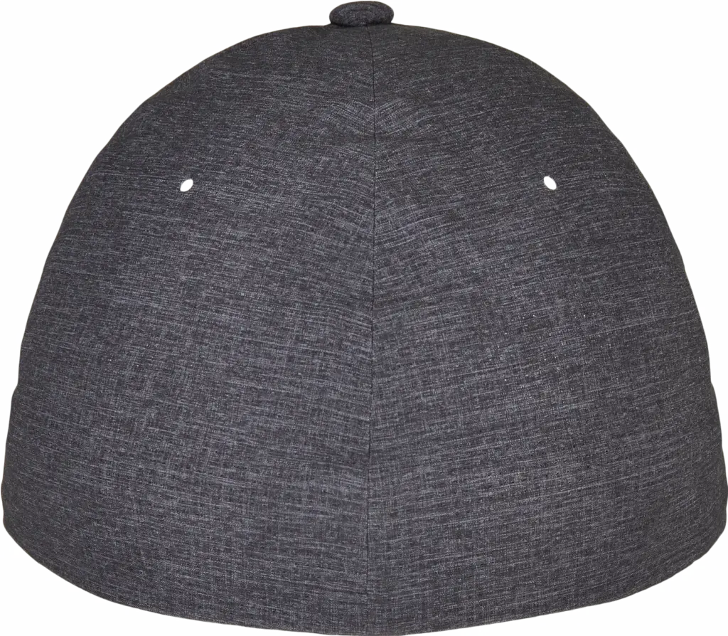PS_FL180M-B_MELANGECHARCOAL - Hidalgo-werbeartikel Pet Flexfit Delta mix, melange charcoal — productfoto 5