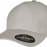 PS_FL180M-FS_MELANGESILVER - Hidalgo-werbeartikel Pet Flexfit Delta mix, melange silver — productfoto 7
