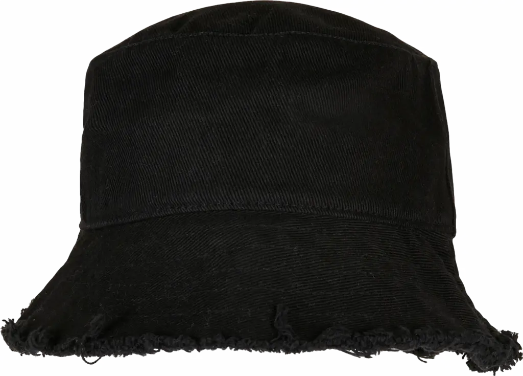 Bob met rafelrand, black — productfoto 3