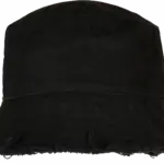 Bob met rafelrand, black — productfoto 3