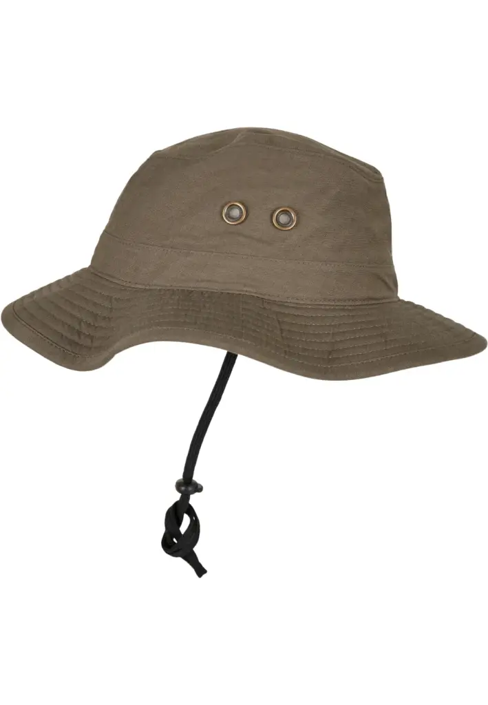 PS_FL5004AH-S_DARKOLIVE - Hidalgo-werbeartikel Hoed Angler, dark olive — productfoto 4