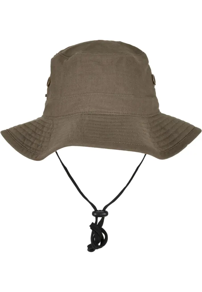 PS_FL5004AH_DARKOLIVE - Hidalgo-werbeartikel Hoed Angler, dark olive — productfoto 6