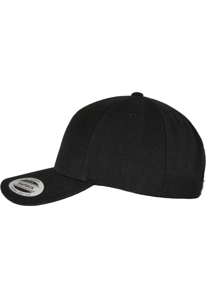 Classic premium snapbackpet, black — productfoto 6