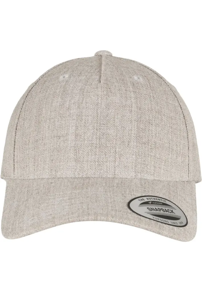 Classic premium snapbackpet, heather grey — productfoto 12