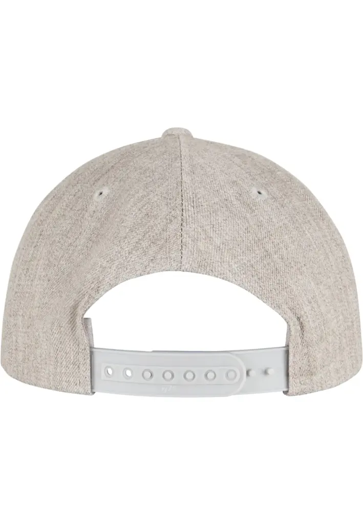 Classic premium snapbackpet, heather grey — productfoto 13