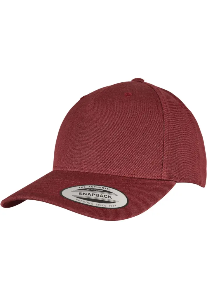 Classic premium snapbackpet, maroon — productfoto 19