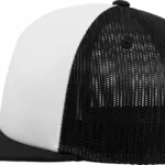 Truckerpet van schuimrubber, black / white / back — productfoto 2
