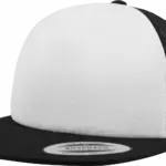 Truckerpet van schuimrubber, black / white / back — productfoto 3