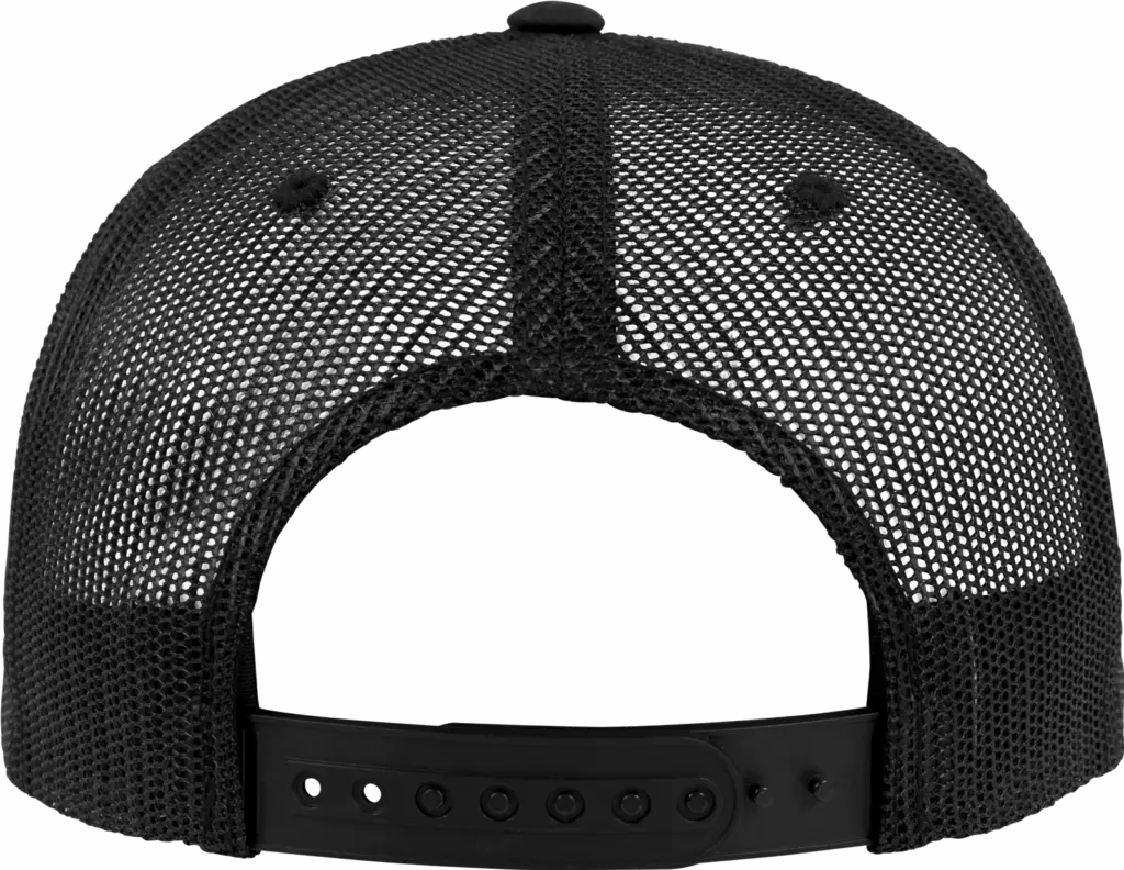 Truckerpet van schuimrubber, black / white / back — productfoto 6