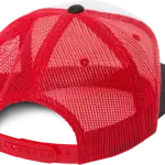 Truckerpet van schuimrubber, black / white / red — productfoto 8
