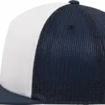 Truckerpet van schuimrubber, navy / white / navy — productfoto 9