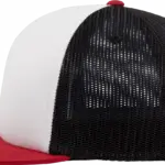 Truckerpet van schuimrubber, red / white / black — productfoto 14