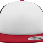 Truckerpet van schuimrubber, red / white / black — productfoto 17