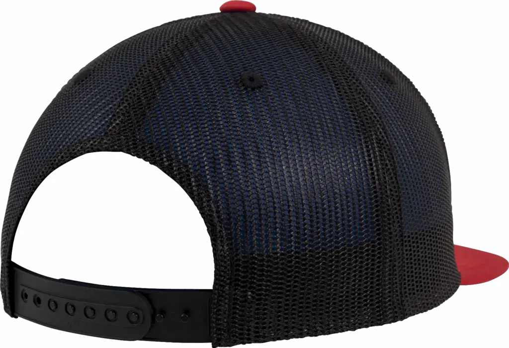 Truckerpet van schuimrubber, red / white / black — productfoto 18